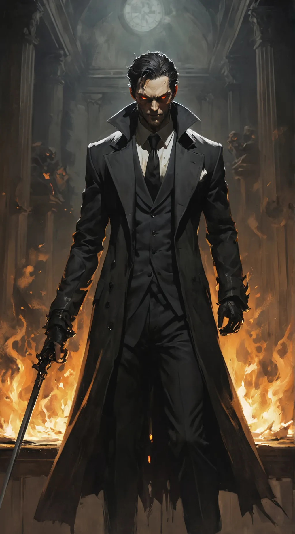 ai character: Lucien background