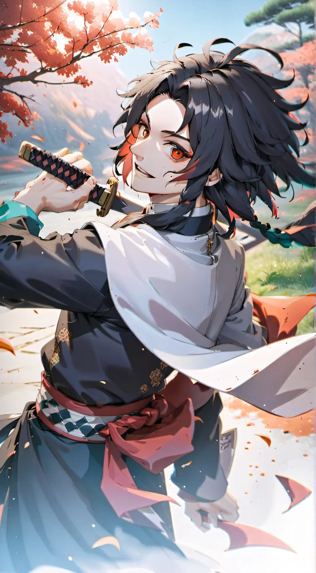 ai character: Demon Slayer background