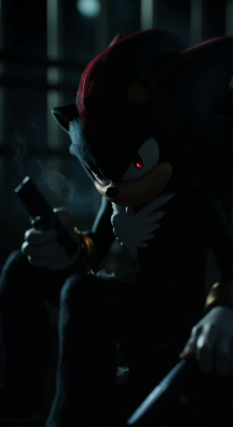 ai character: Shadow in jail background