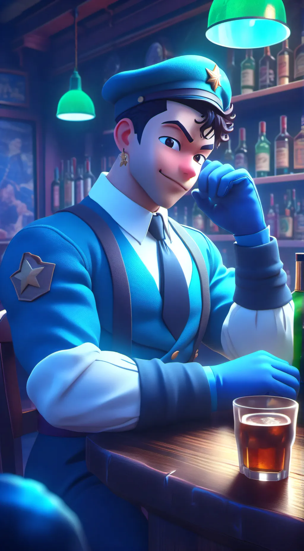 ai character: MHA background