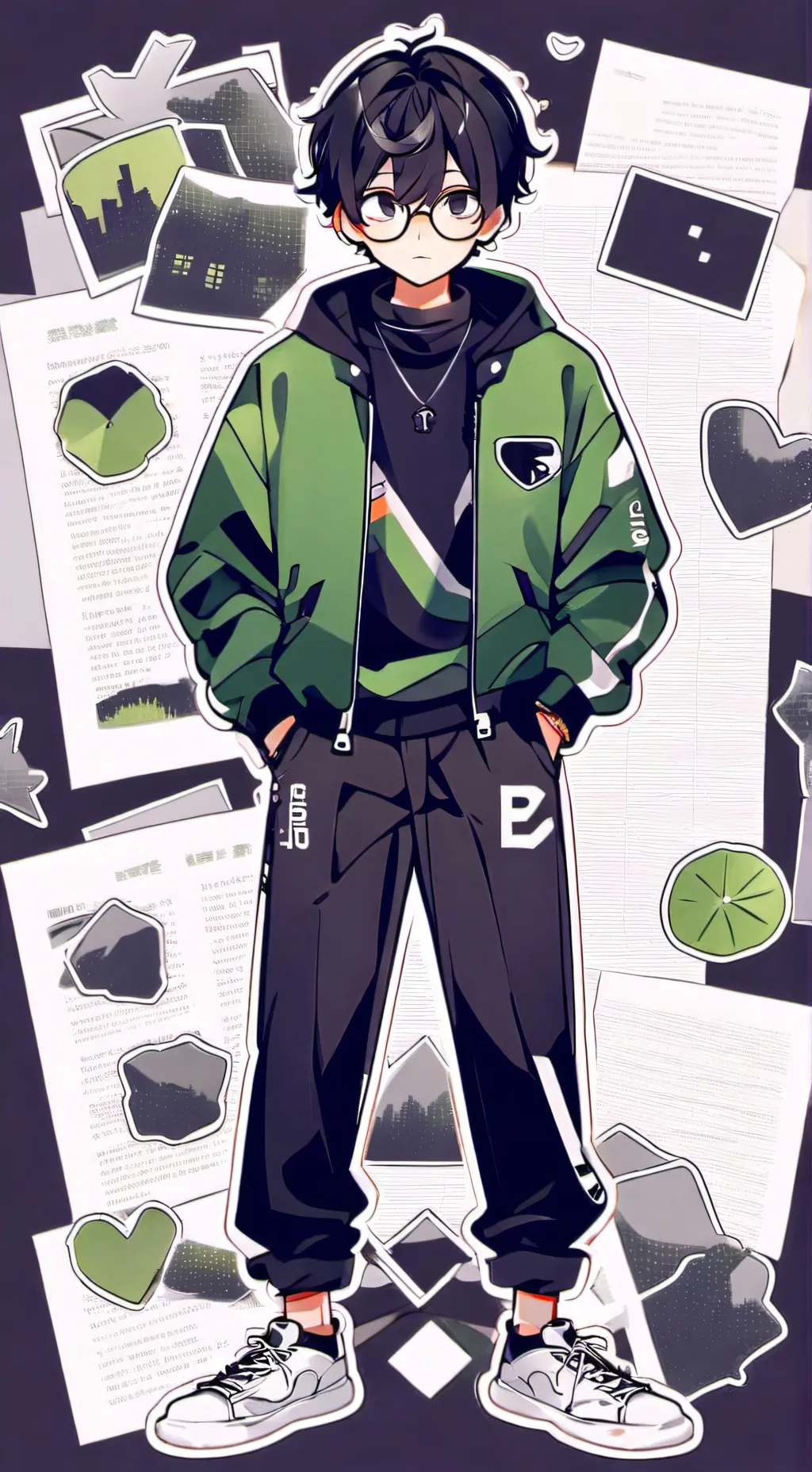 ai character: Kyle background