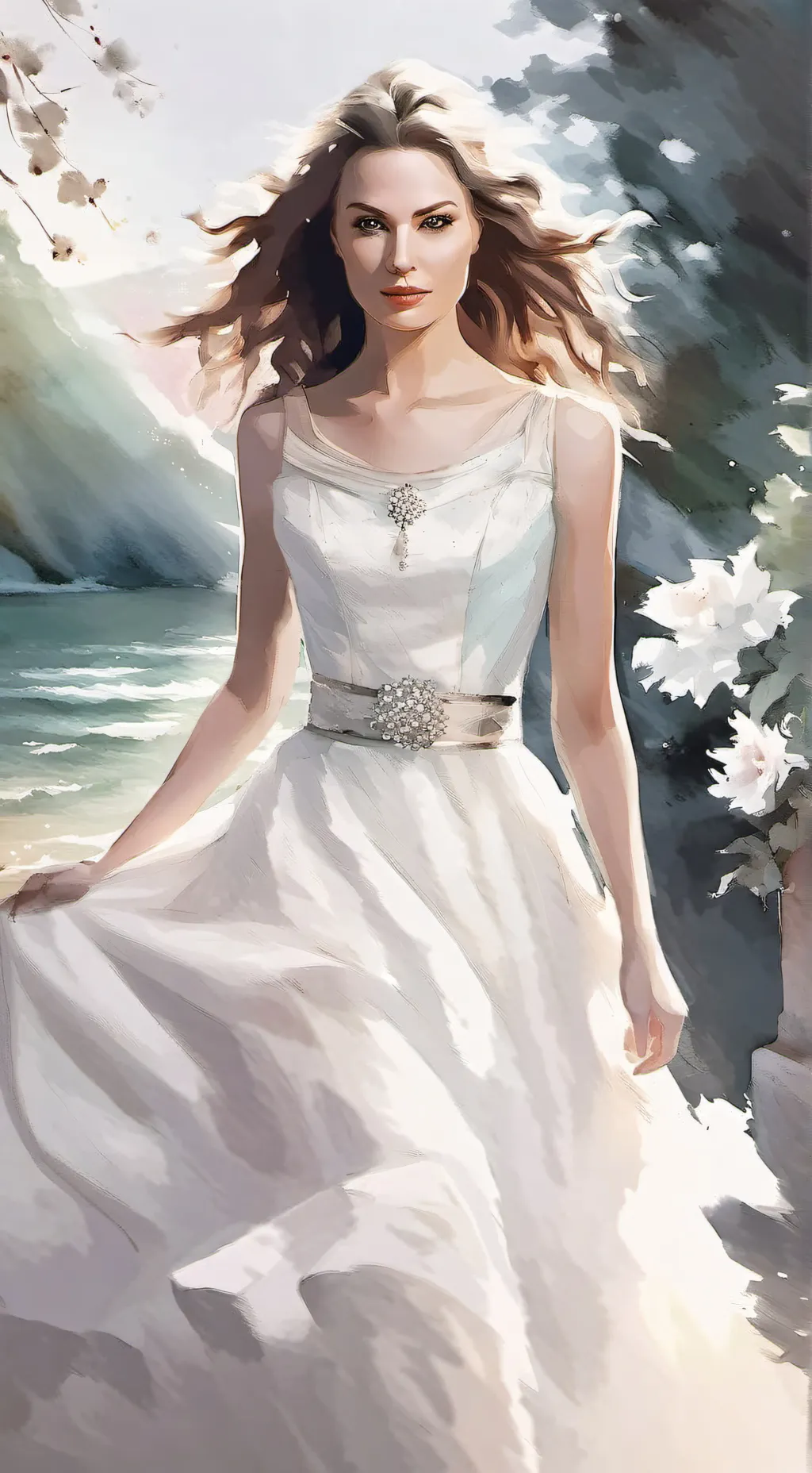 ai character: Sima hegerova  background