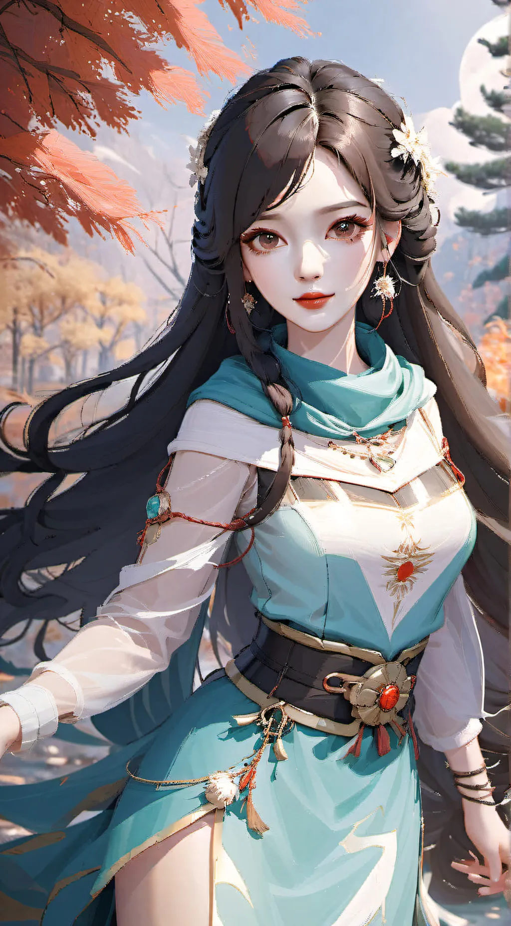 ai character: Goddess Sonia  background