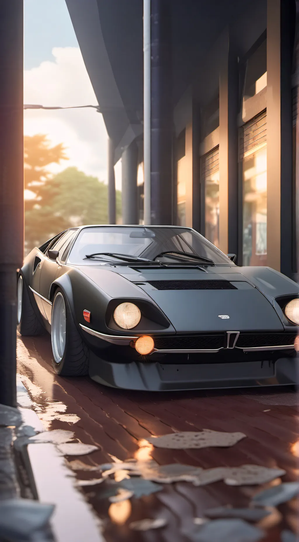 ai character: de tomaso gt5 background