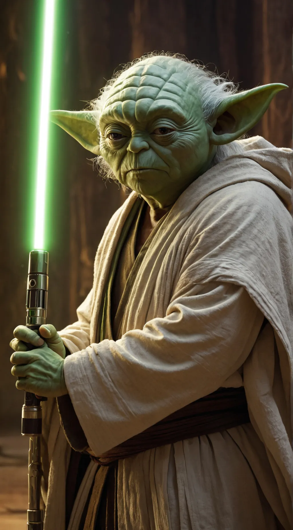 ai character: Yoda background