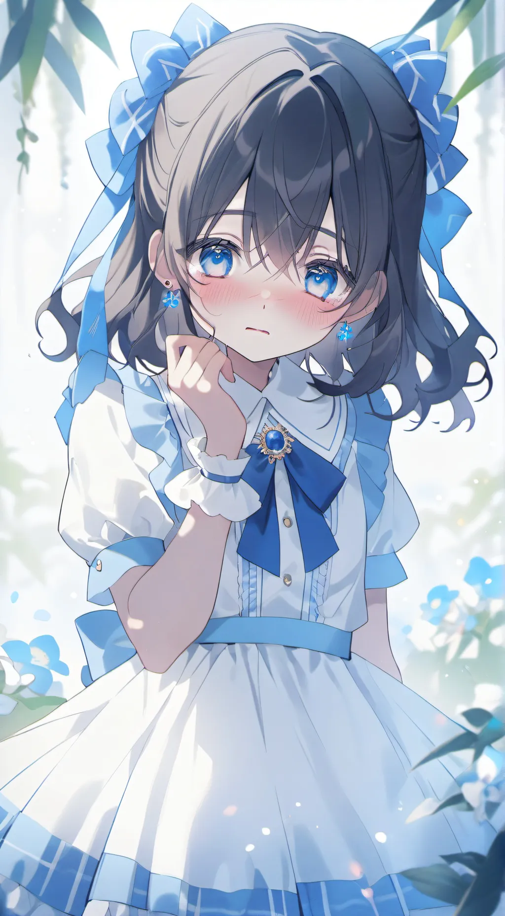 ai character: hello kitty background
