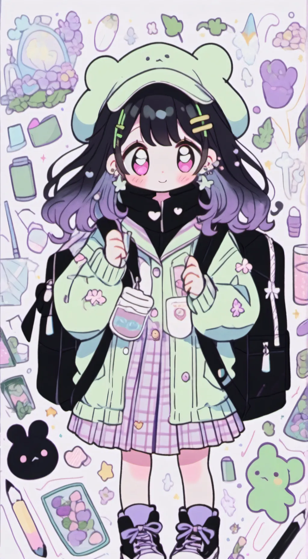 ai character: Junior High School background