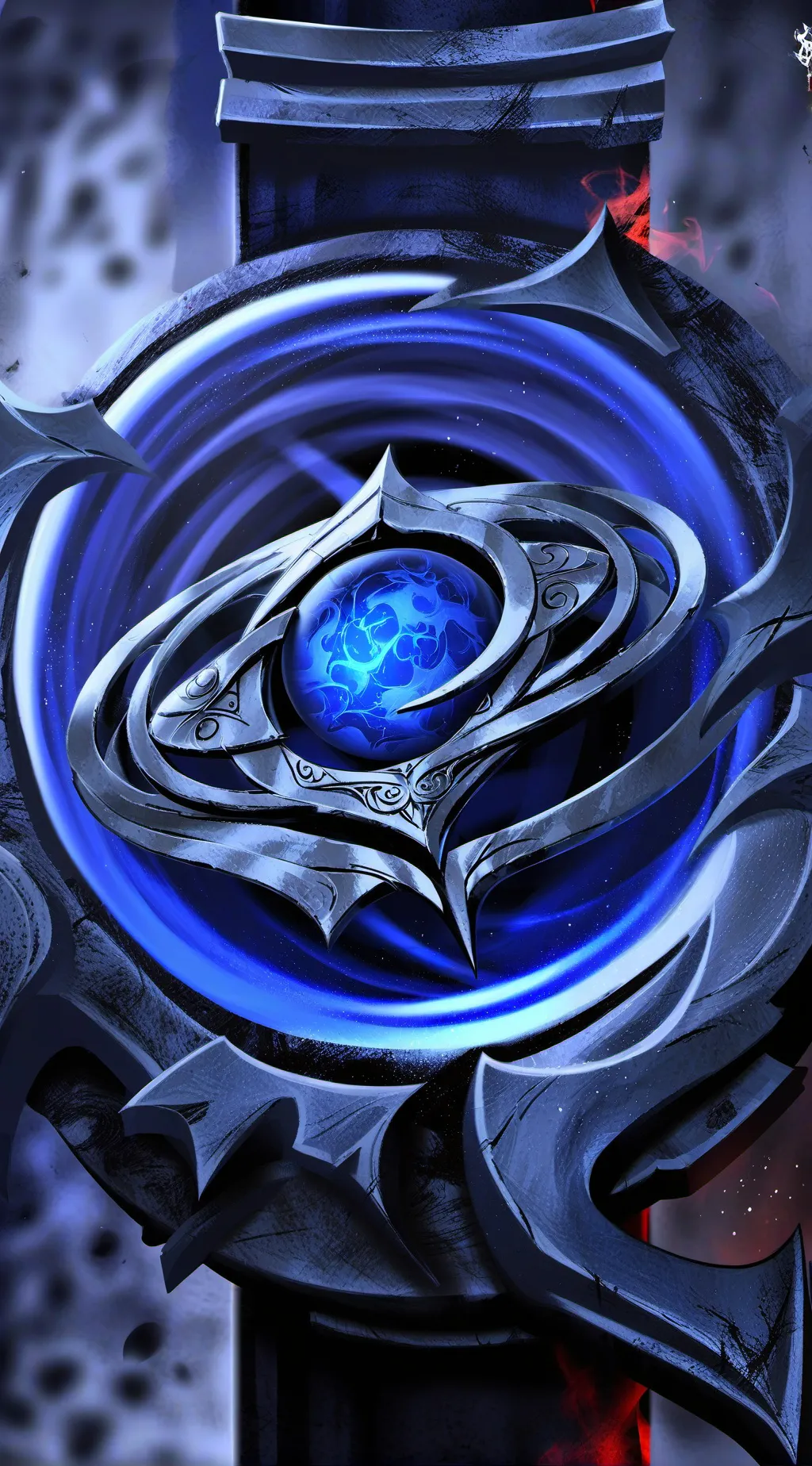 ai character: DONT PRESS BUTTON background