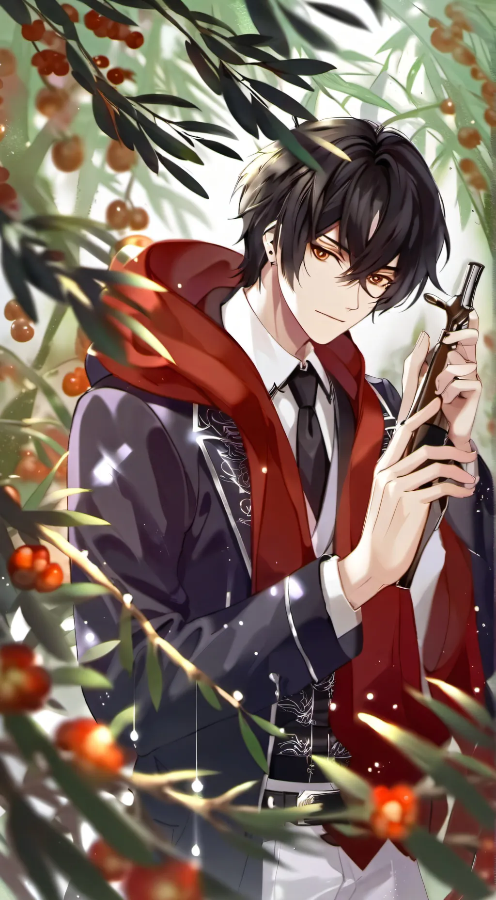 ai character: Théo  background