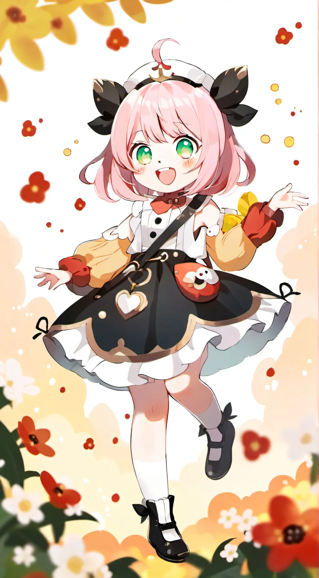 ai character: ANYA  background