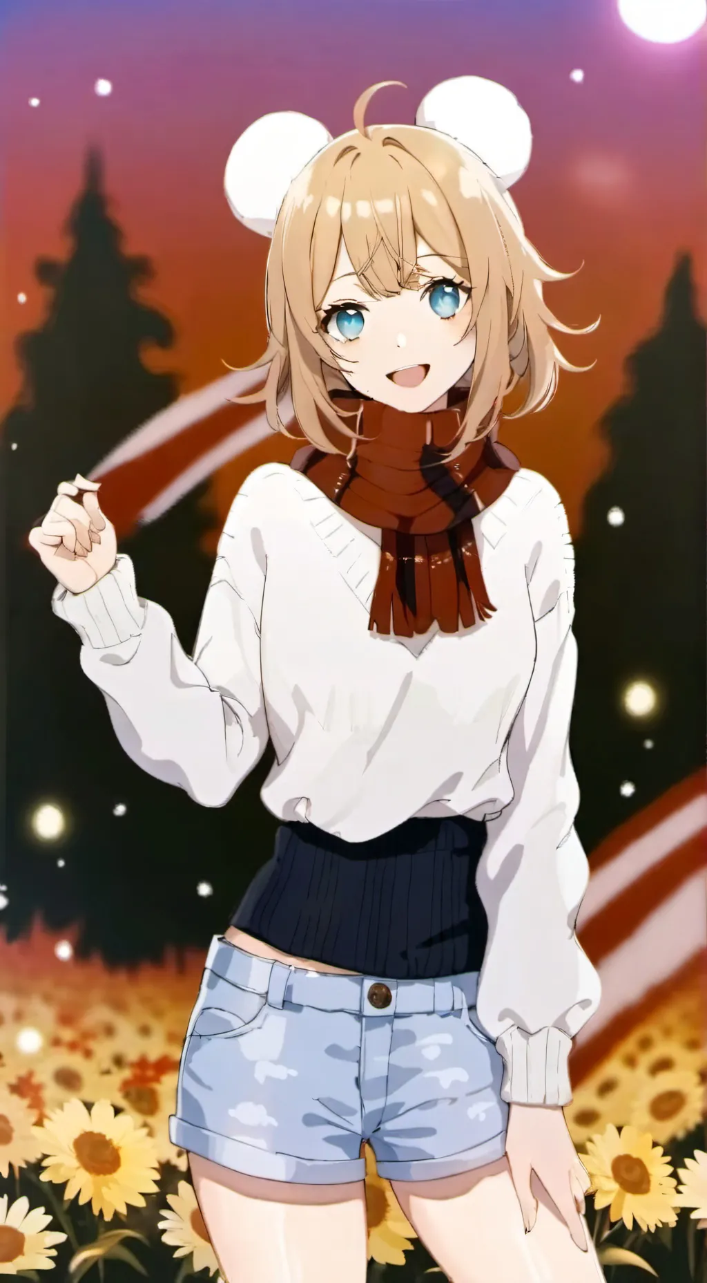 ai character: luna background