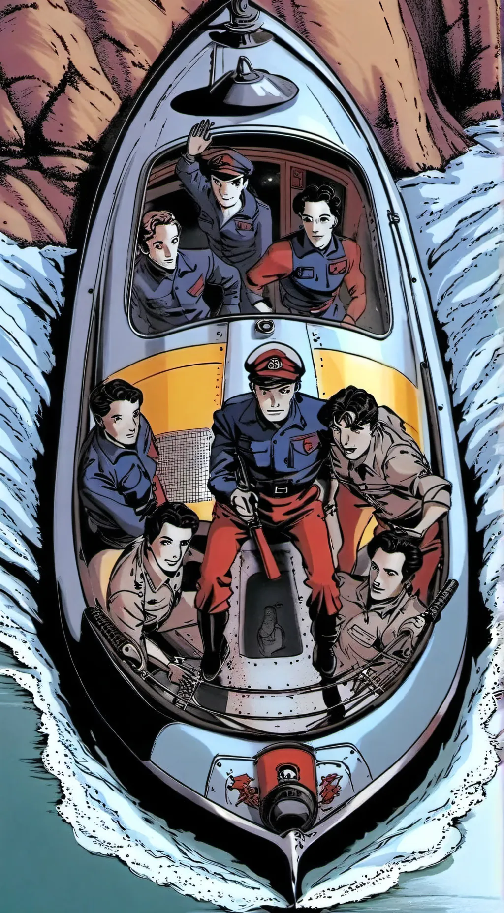 ai character: Rescue Team  background