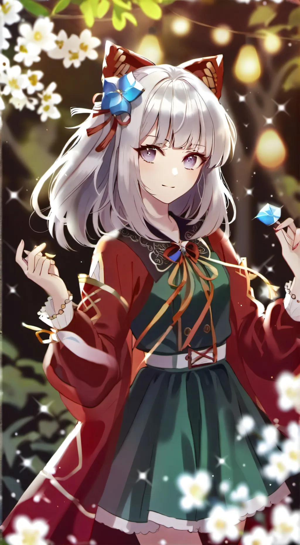ai character: Лена background