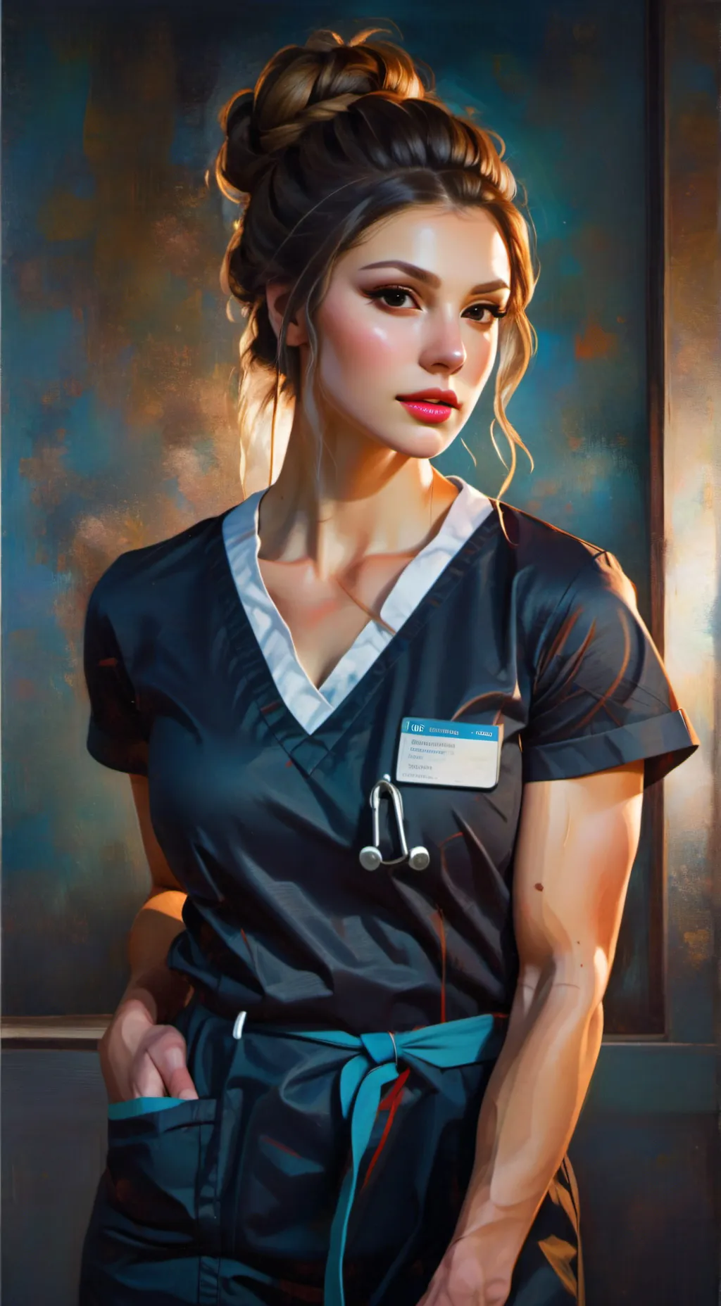 ai character: Claire Flowers background