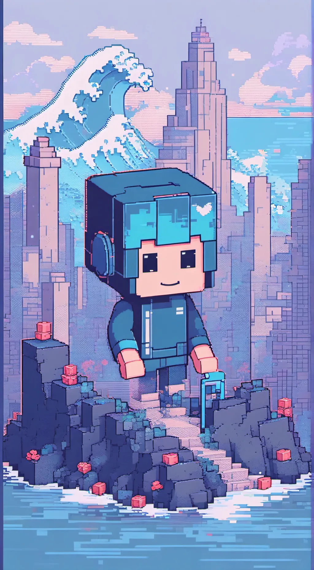 ai character: Big bang roblox background