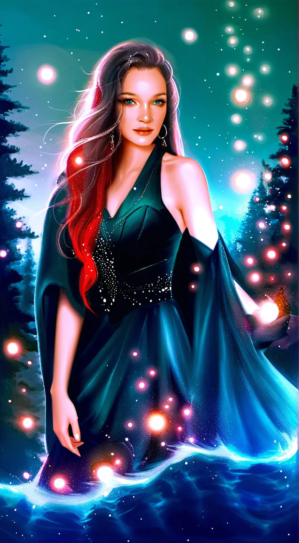 ai character: Helina Teleia background