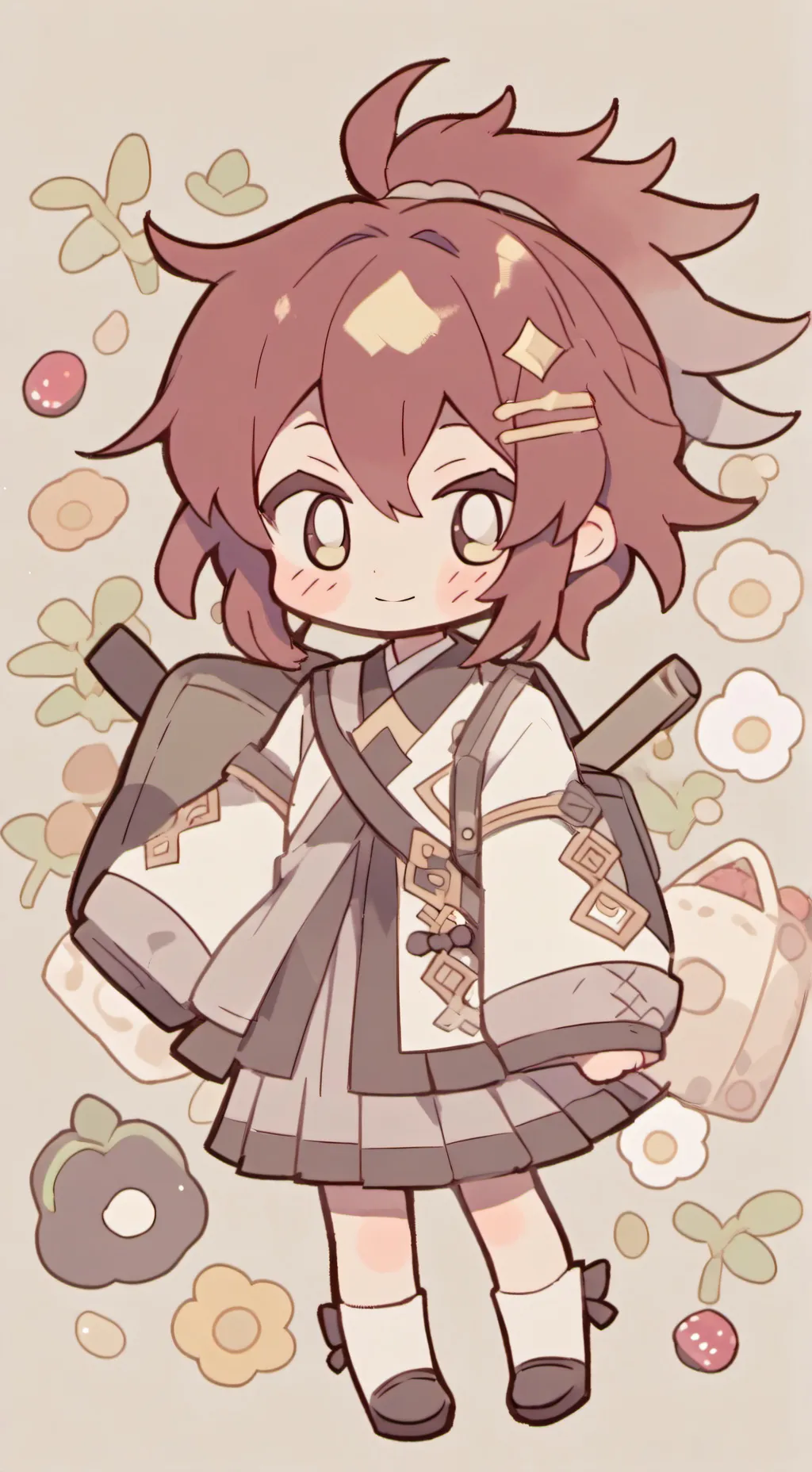 ai character: badboy kirishima  background