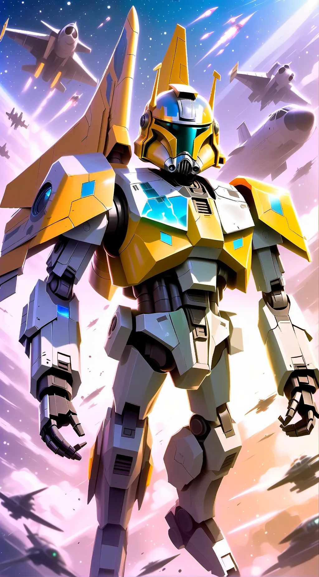 ai character: Omega supreme background