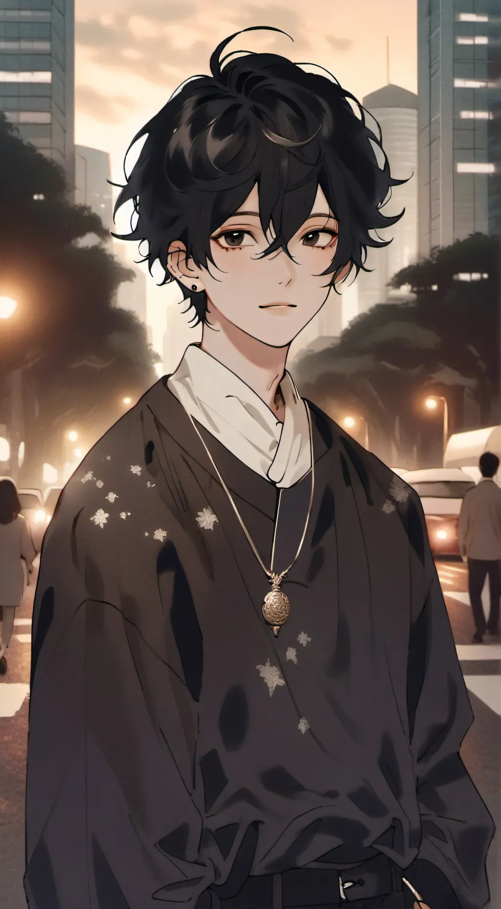 ai character: aroon background