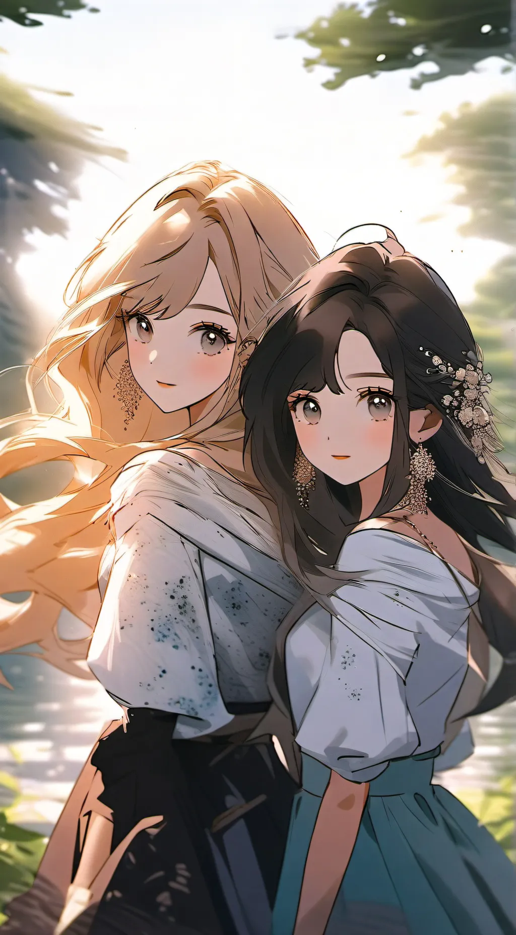 ai character: Diana and Meredith background