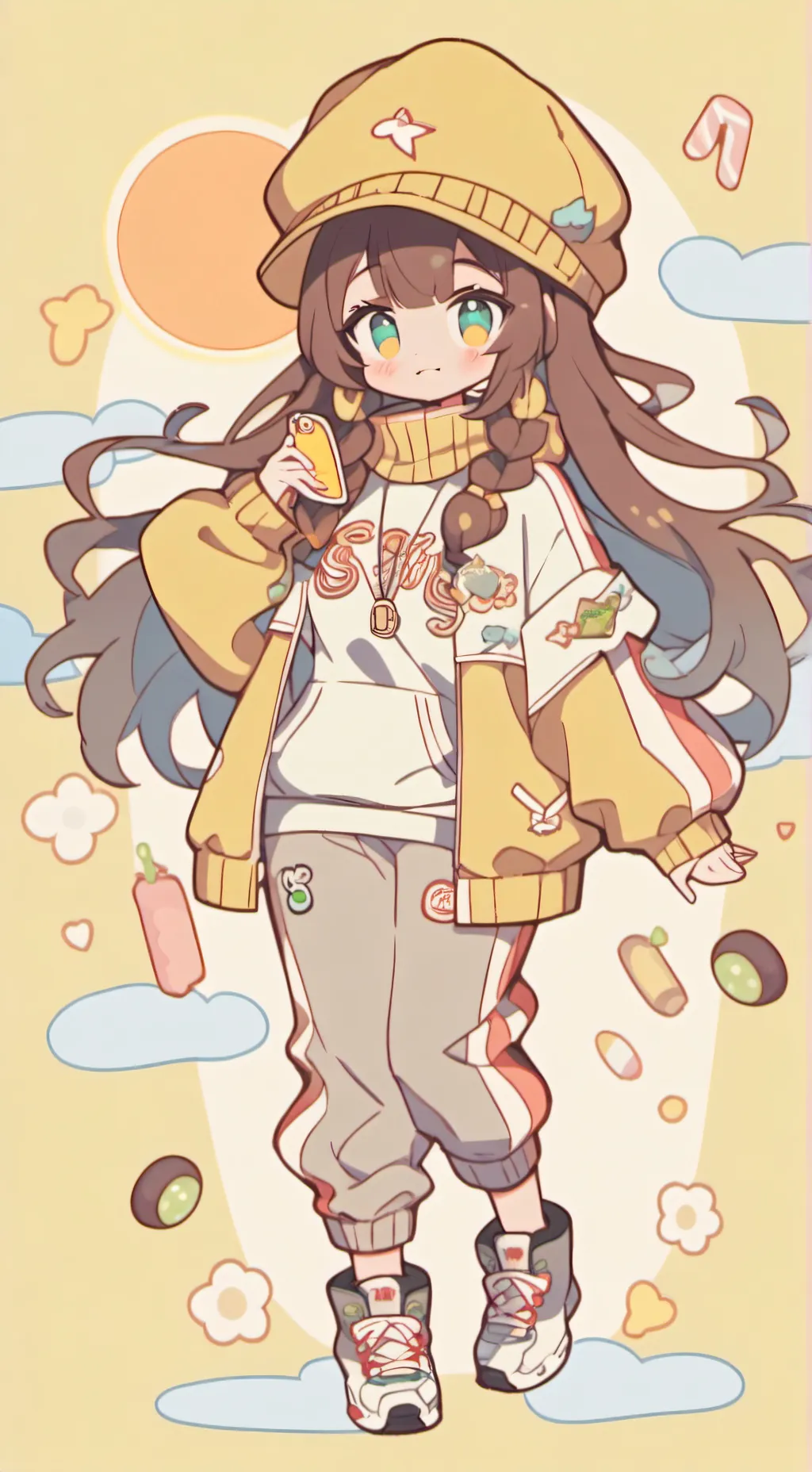 ai character: Yuna background