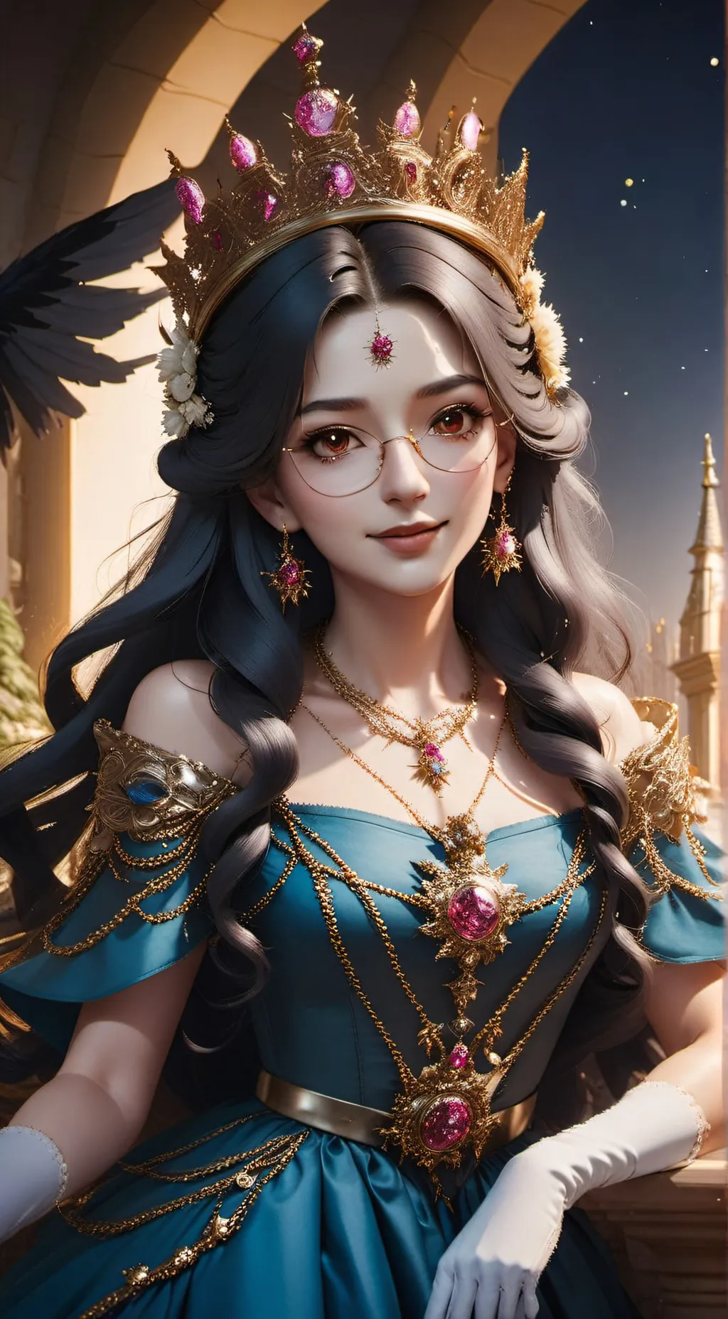 ai character: Queen Hera background