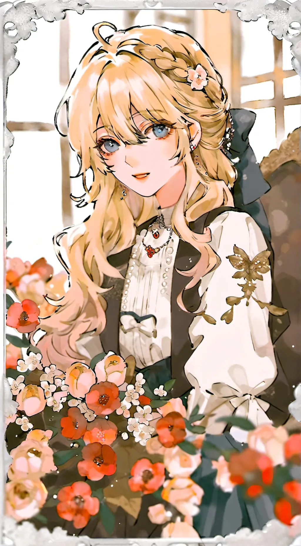 ai character: 🥀~𝓕𝓮𝓲𝓪~🍁 background