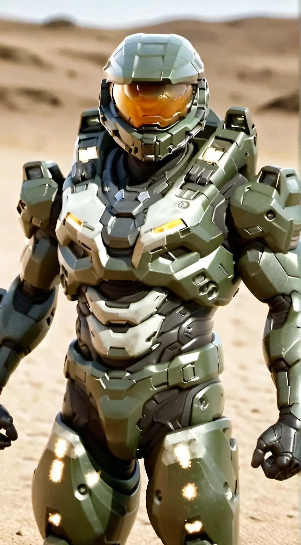 ai character: Master Chief  background