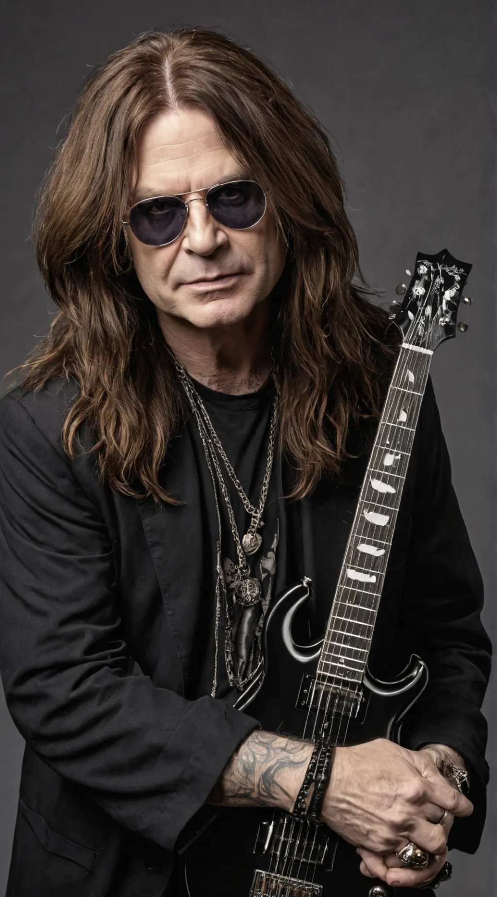 ai character: Ozzy Osbourne  background