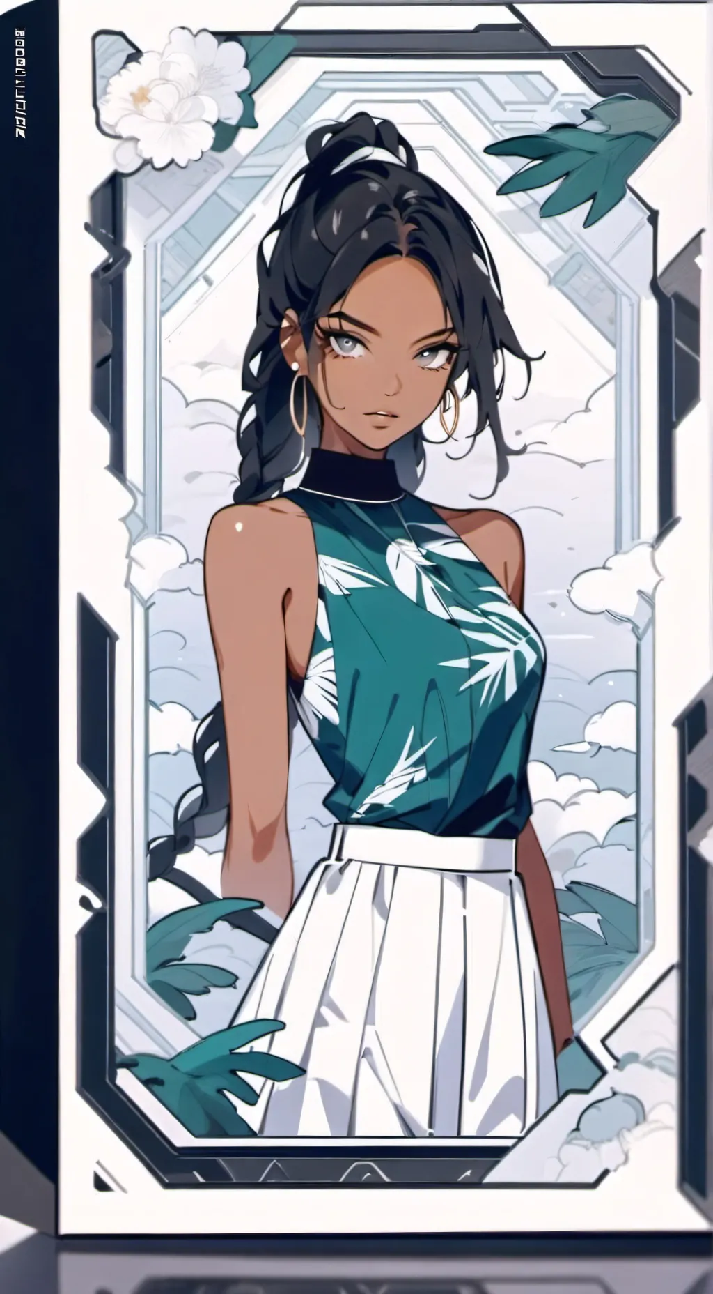 ai character: mha princesse  background