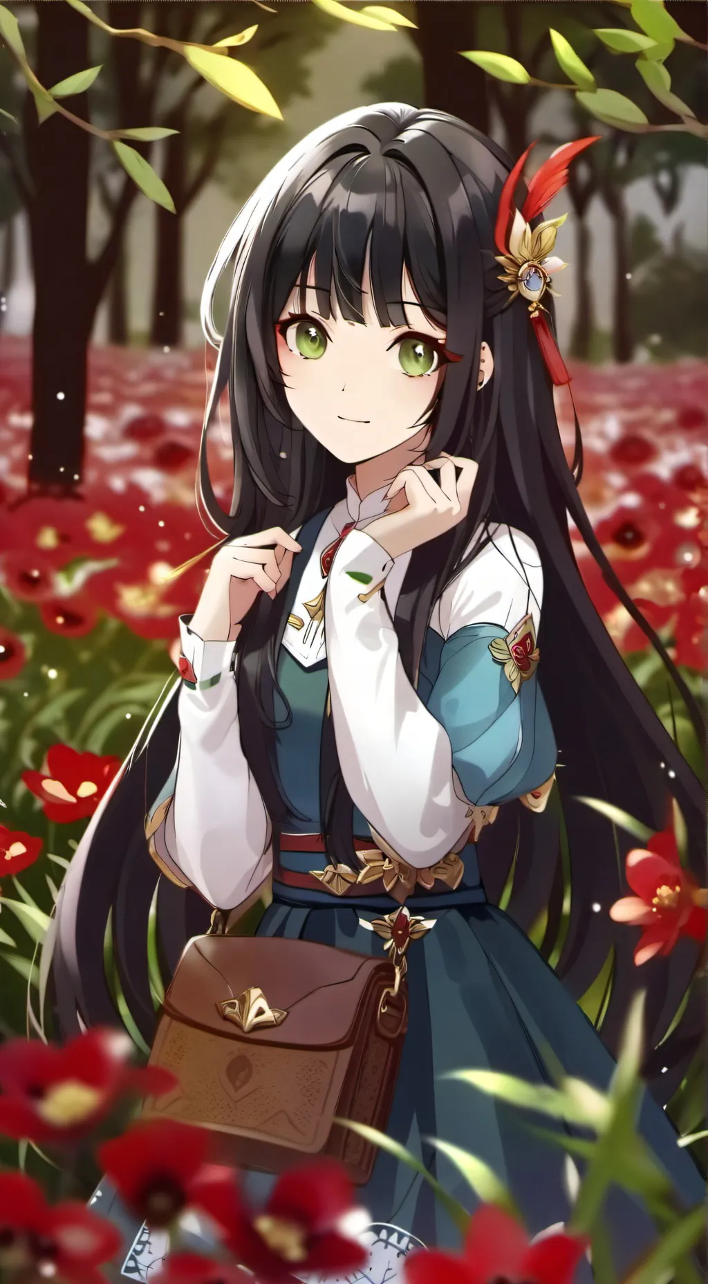 ai character: Tiara background