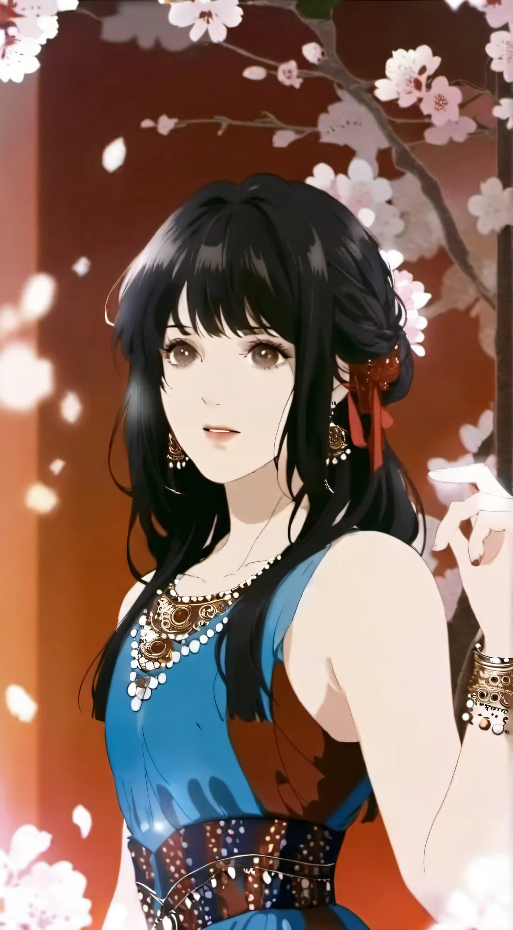 ai character: village maudit background