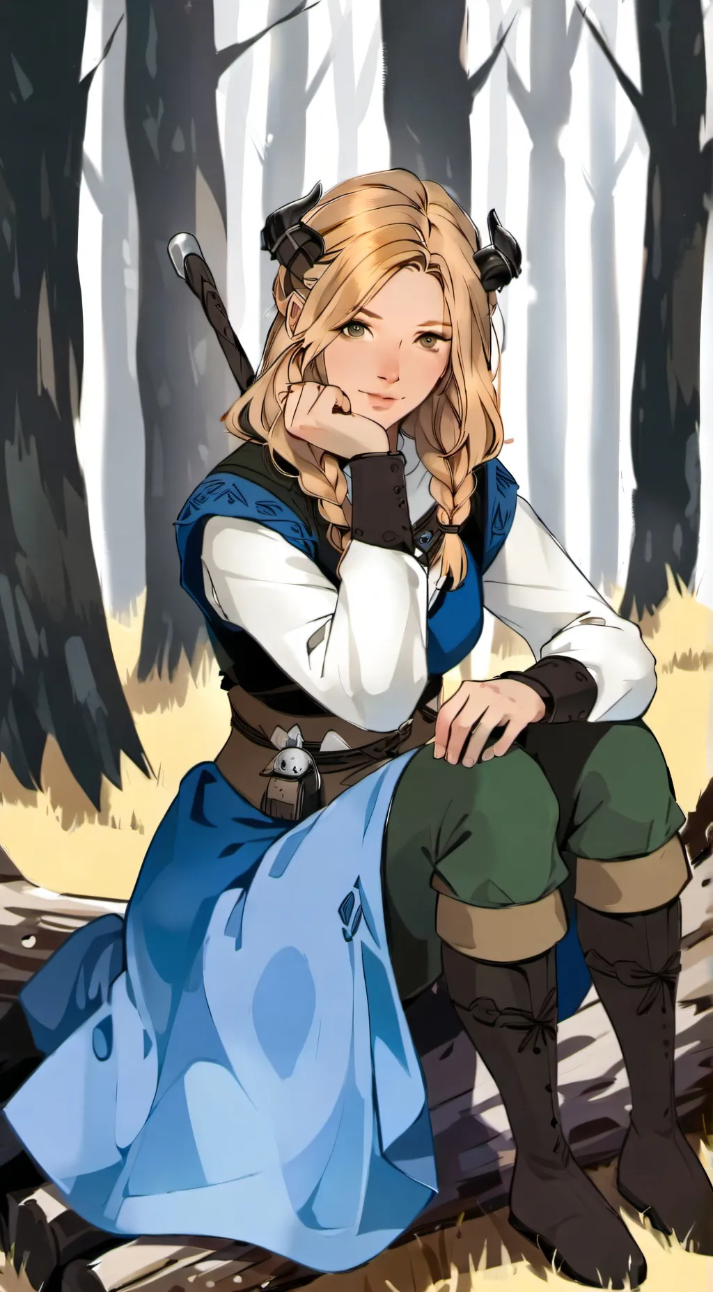 ai character: Vallena background