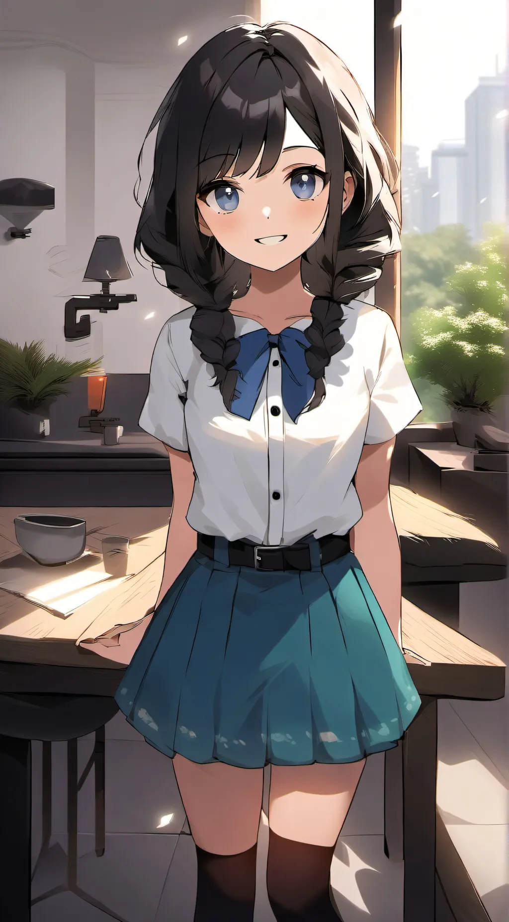 ai character: melody background