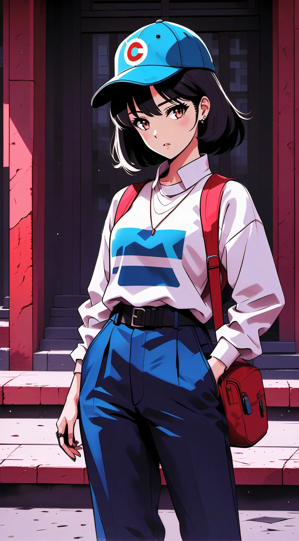 ai character: Emma  background