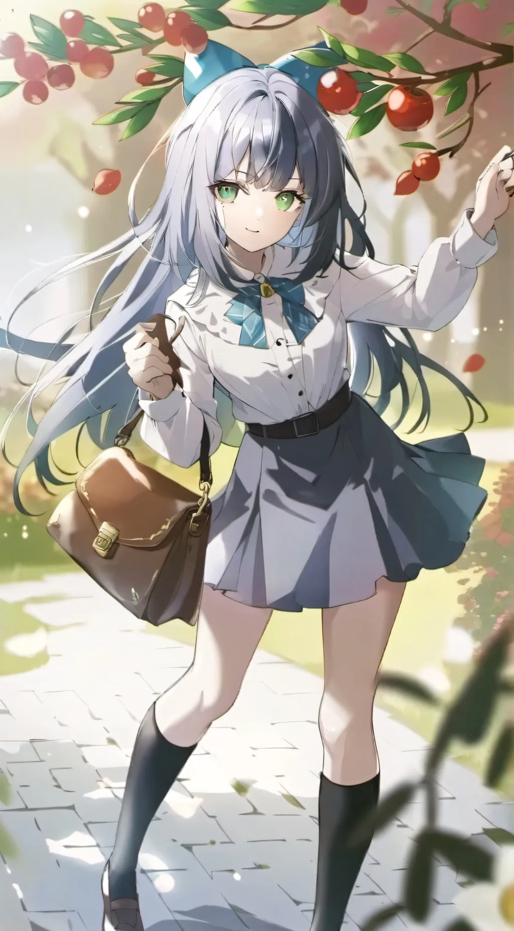 ai character: spoiled background