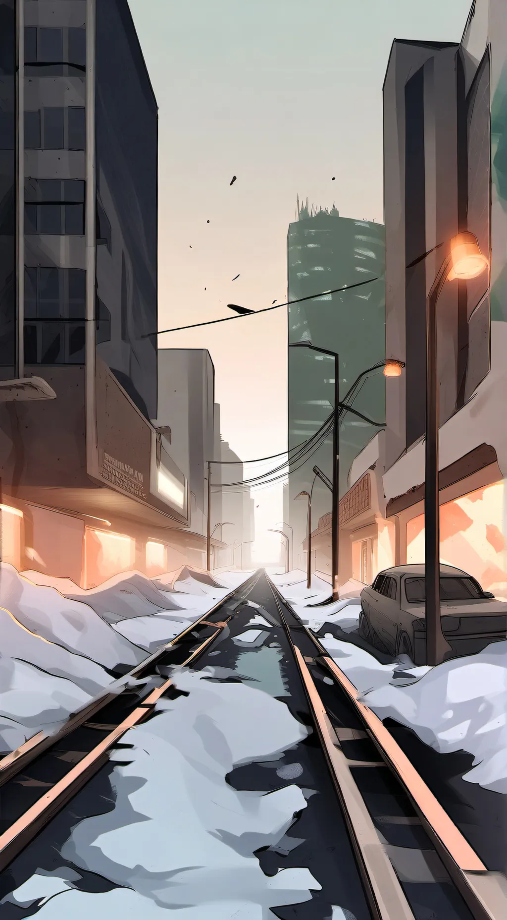 ai character: zombie apocalypse  background