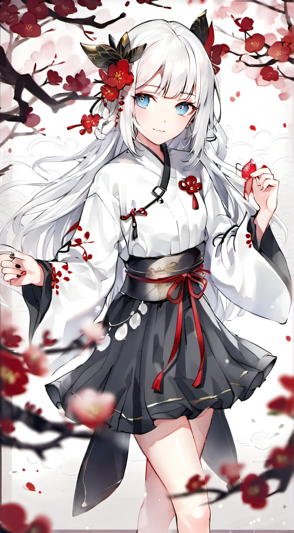 ai character: Kny hashiras background