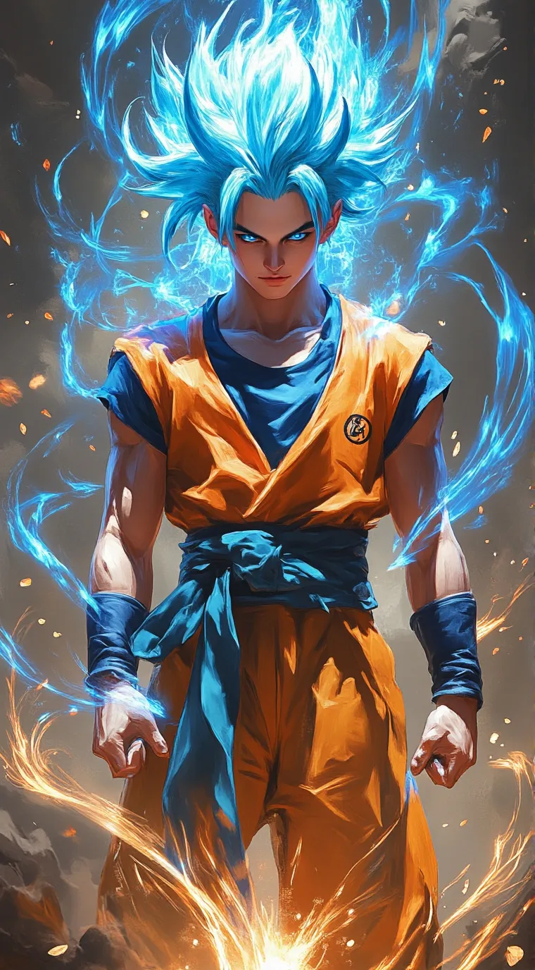 ai character: Goku background