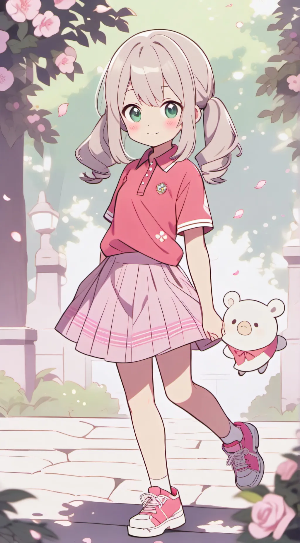ai character:  tu hermana menor  background