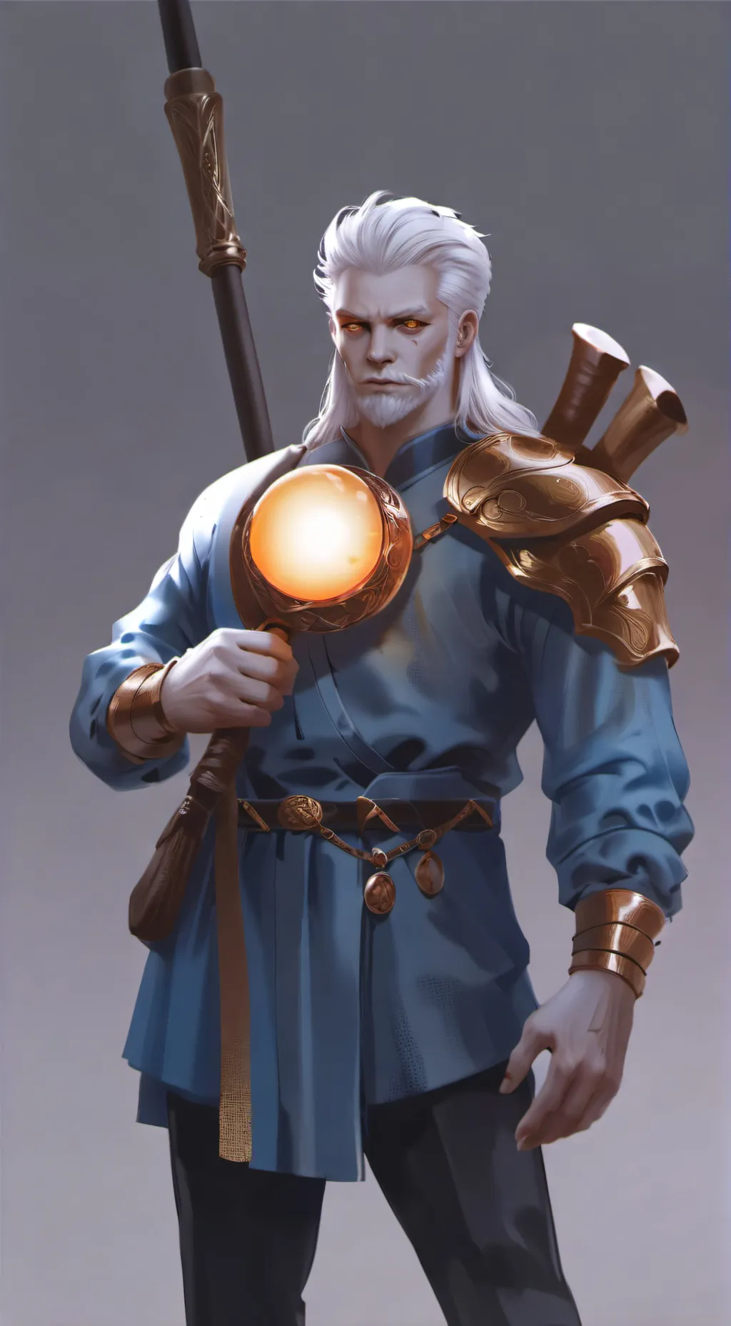 ai character: Damon background