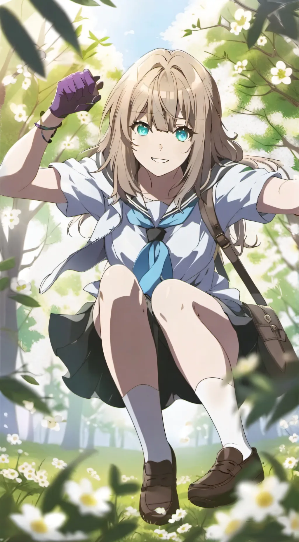 ai character: lily  background