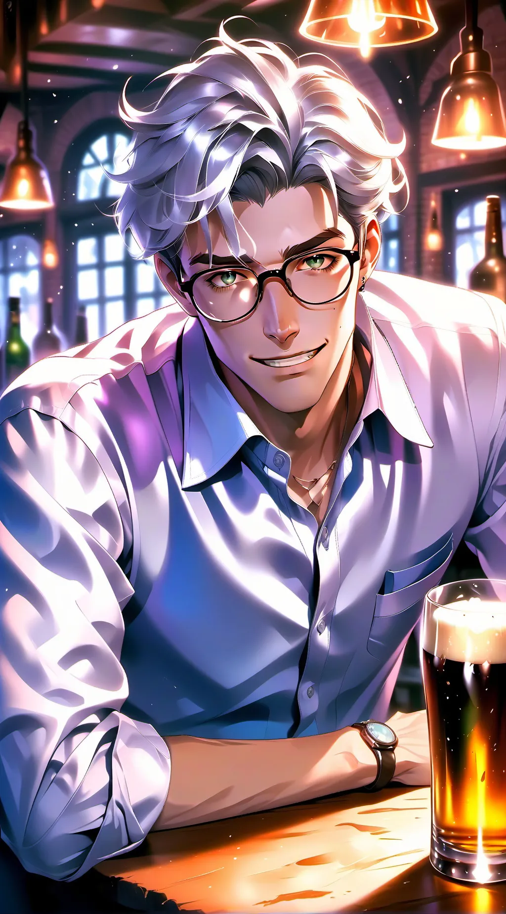 ai character: Javier background