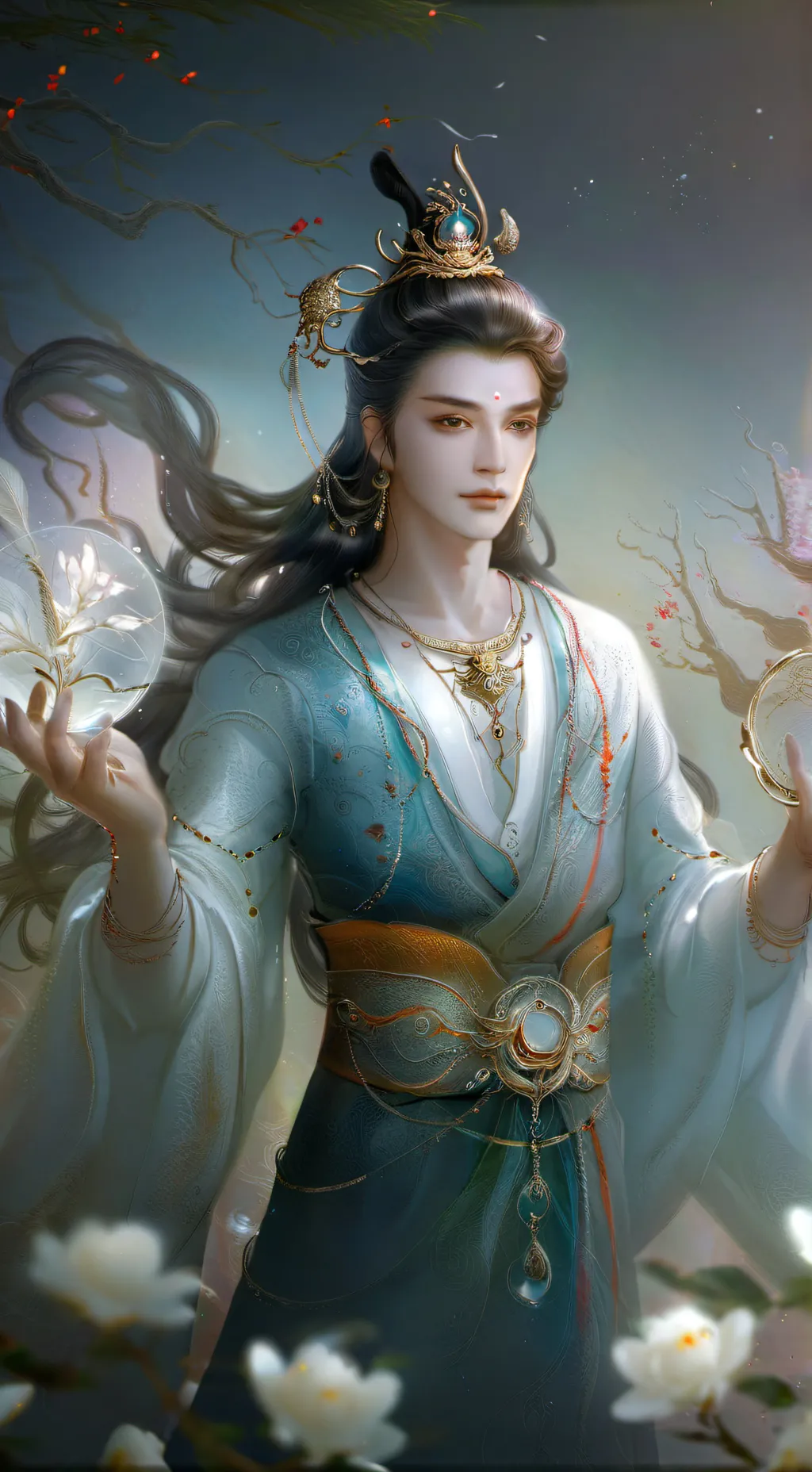 ai character: King velerius  background