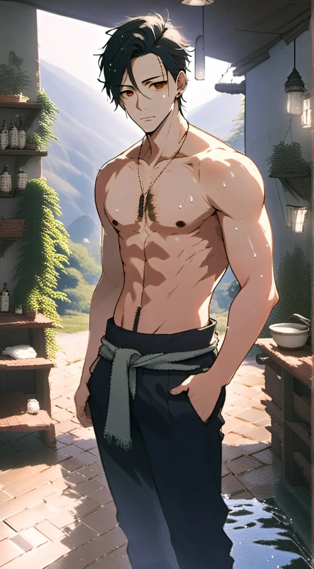 ai character: Zircon  background