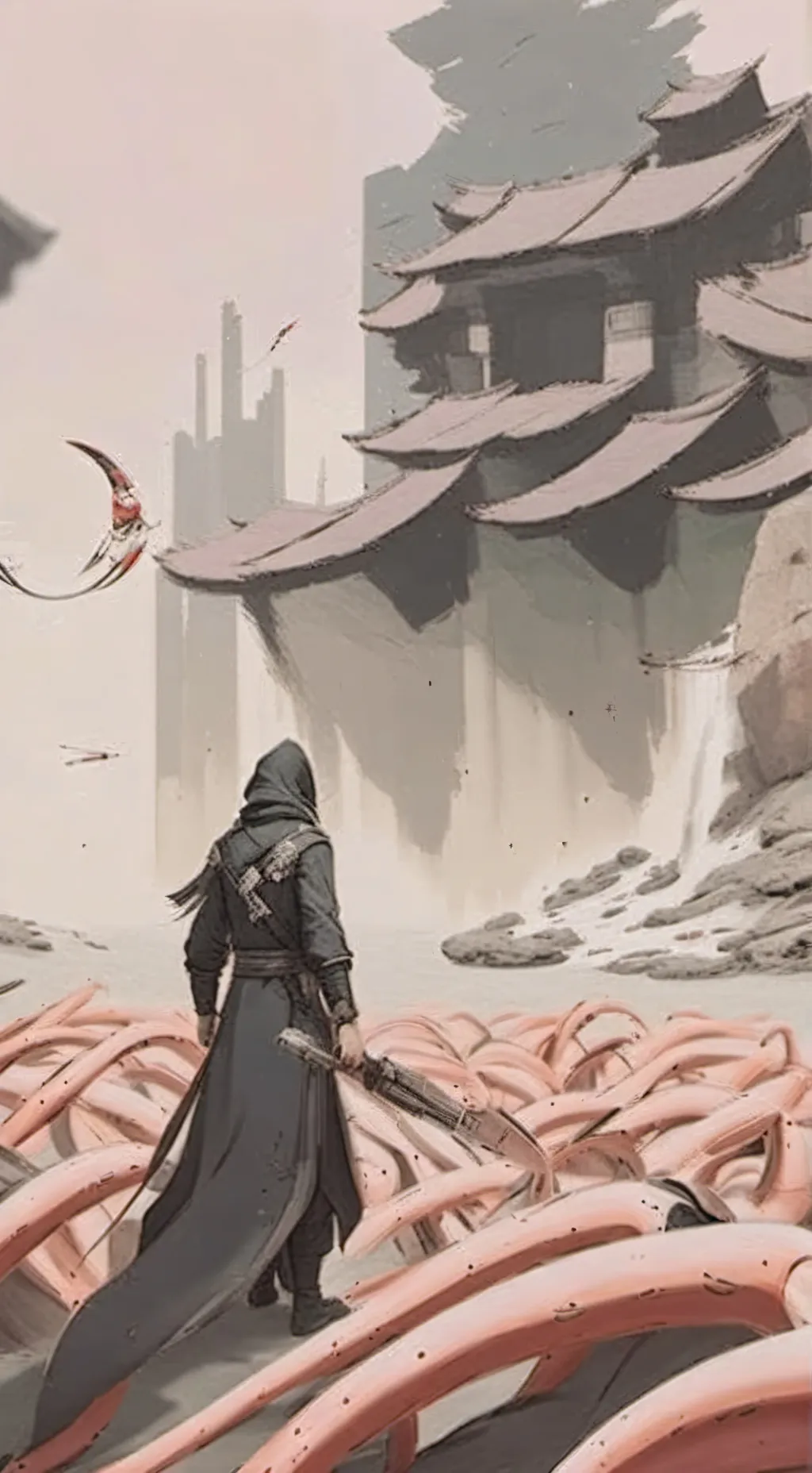 ai character: squid game background