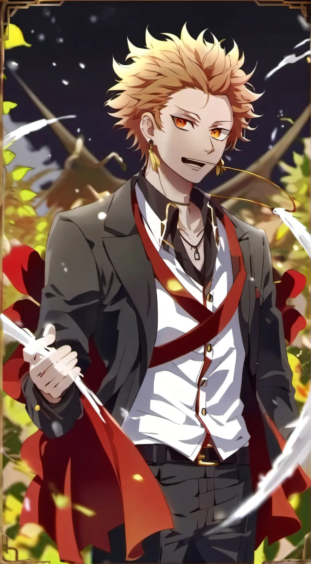 ai character:  Rengoku background