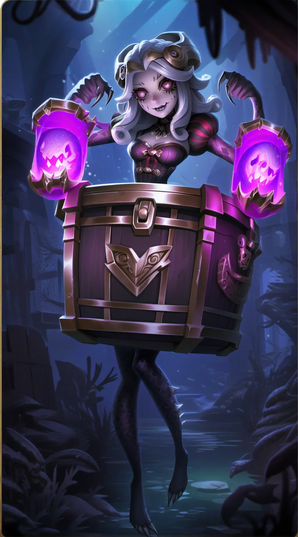 ai character: Treasure Mimic background