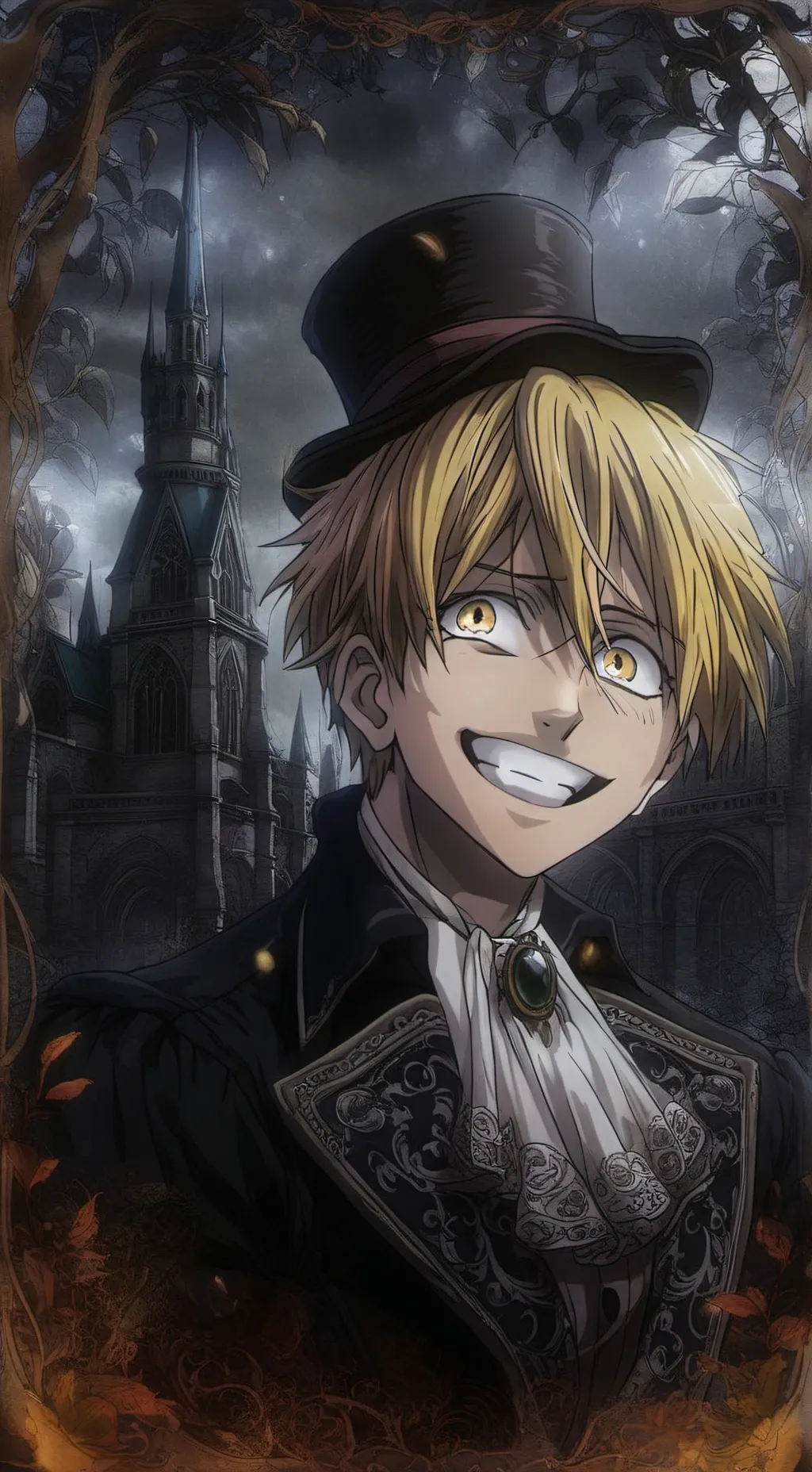 ai character: Monoma  background