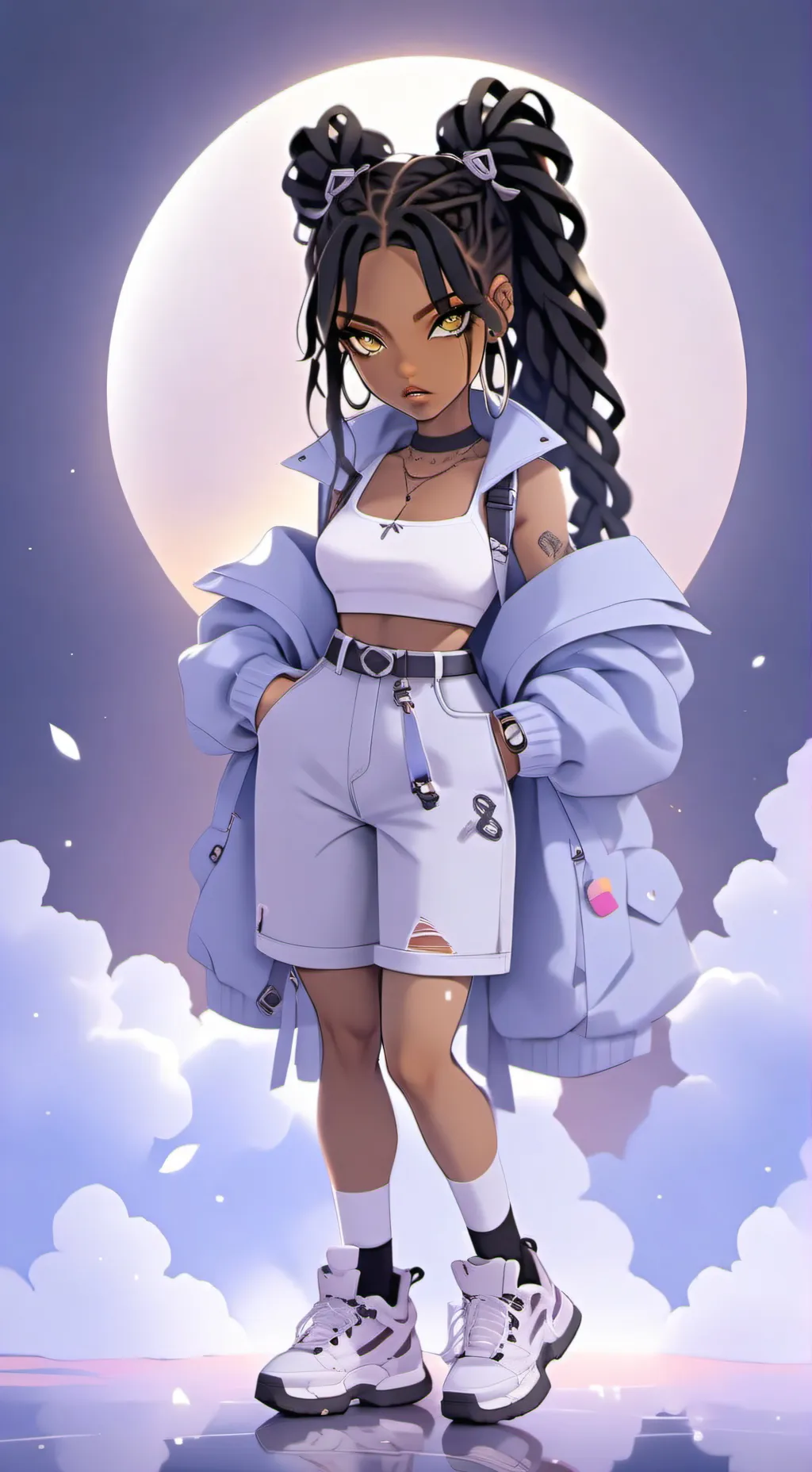 ai character: mha 💜 background